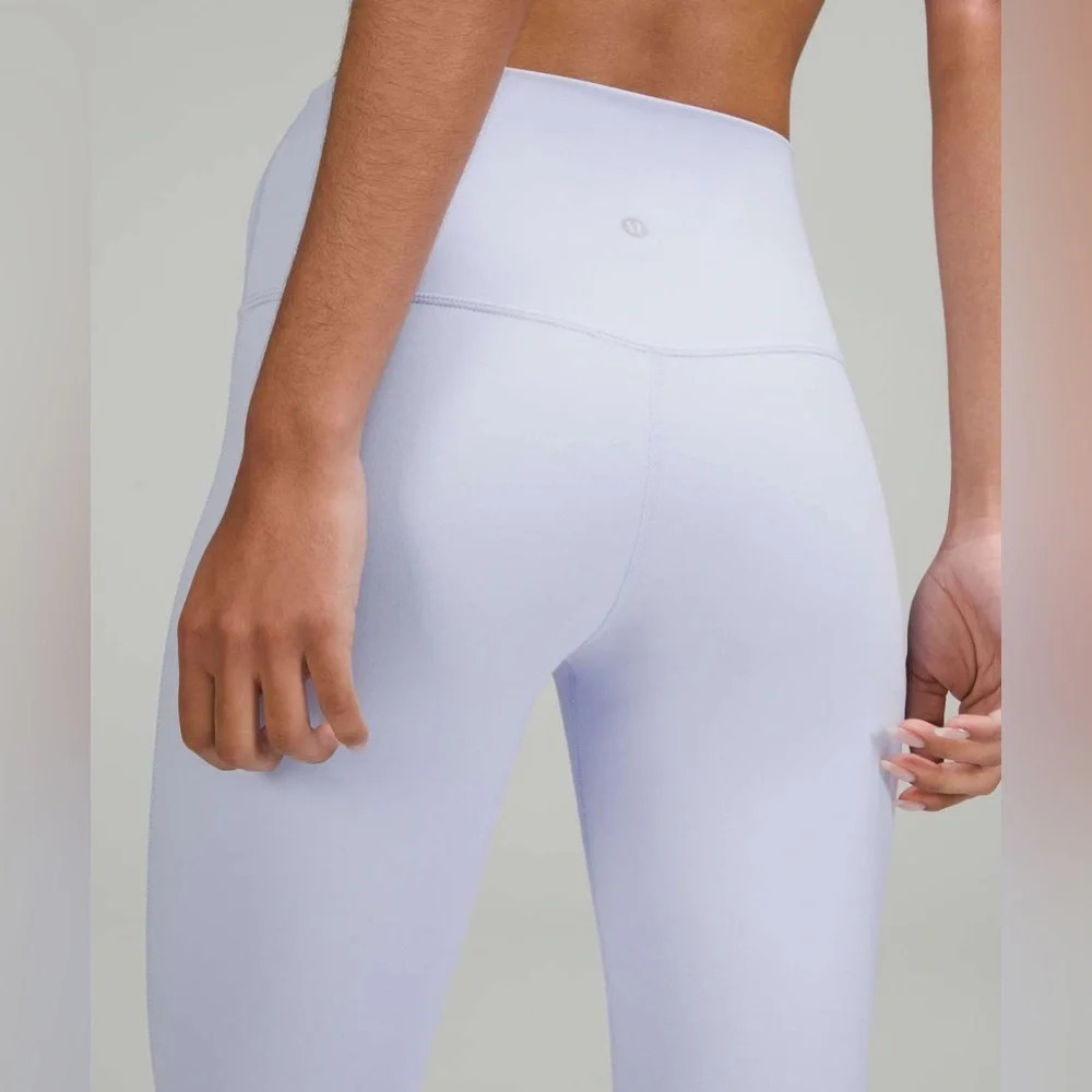 Lululemon 2022 Align High-Rise Crop 23" Pastel Blue - Picture 3 of 8